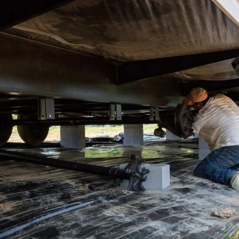 Mobile Home Leveling